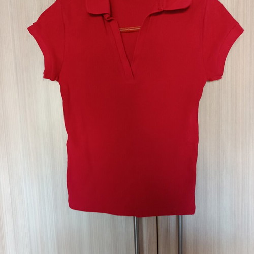 Stradivarius Polo Shirt XS red like new