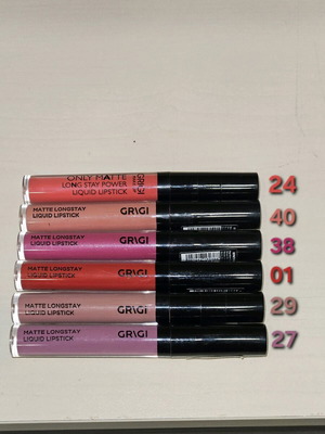 Liquid matte lipsticks like new