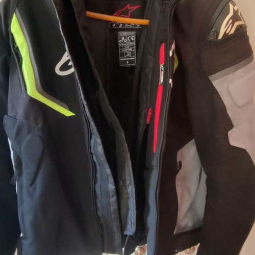 Alpinestars T-GP R v2 waterproof motorcycle jacket used, size L