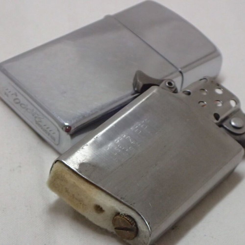 Zippo lighter 1968 vintage used, authentic collectible