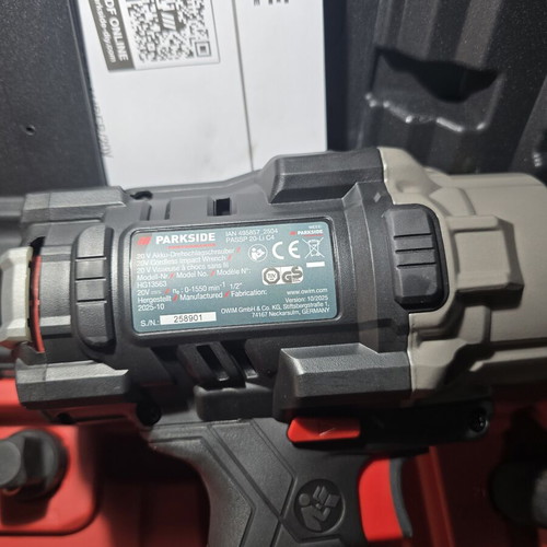 Parskide Performance cordless impact wrench 1898nm