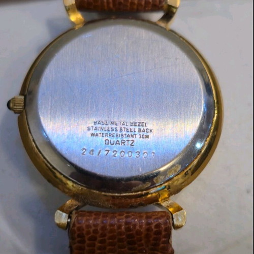Junghans Solar 1 watch used, gold-plated