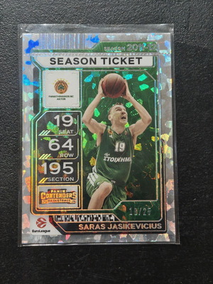 Panini Select Season Ticket Jasikevicius 18/25 like new