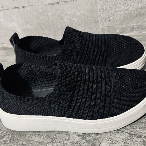 Primark women's slip-on shoes used, size 38-39, black