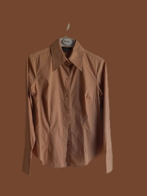 Zara beige cotton shirt, medium size
