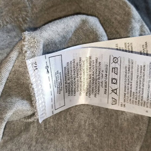 Adidas men's T-shirt XL used, gray in good condition