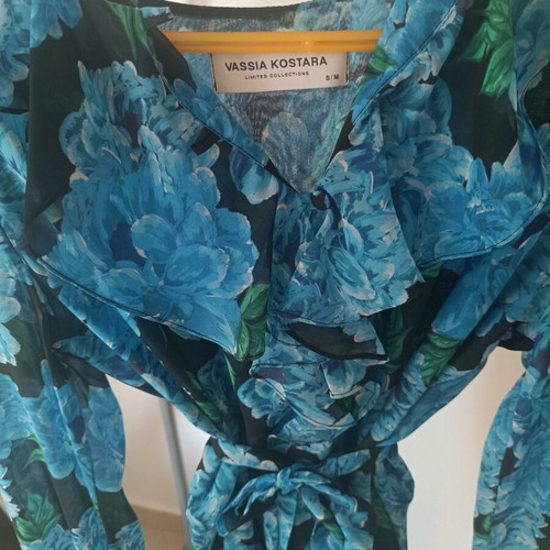 Vassia Kostara dress like new with belt