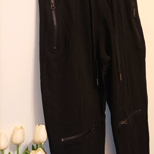 Paco&Co sweatpants used, size Medium, black