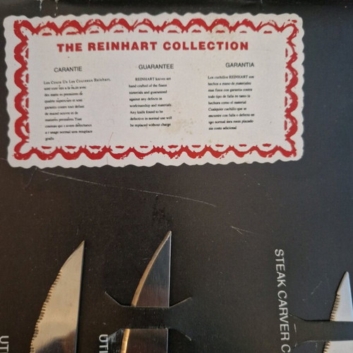 Knife set unused 10 pcs in box