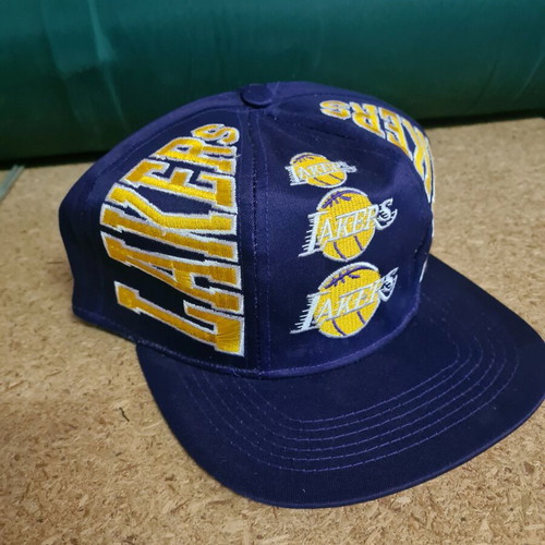 NBA Los Angeles Lakers hat new jockey with adjustable snapback