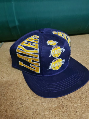 NBA Los Angeles Lakers hat new jockey with adjustable snapback