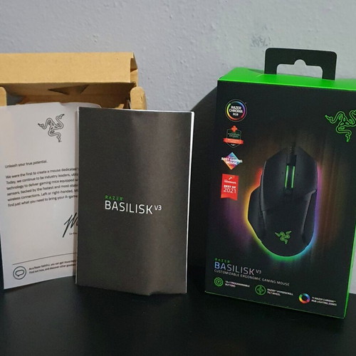 Razer Basilisk V3 box like new