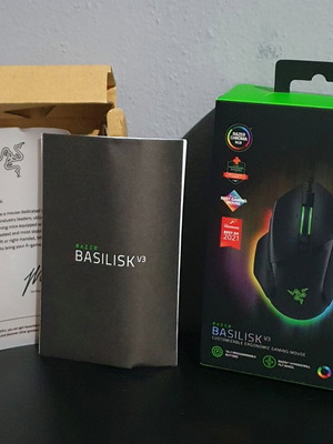 Razer Basilisk V3 box like new
