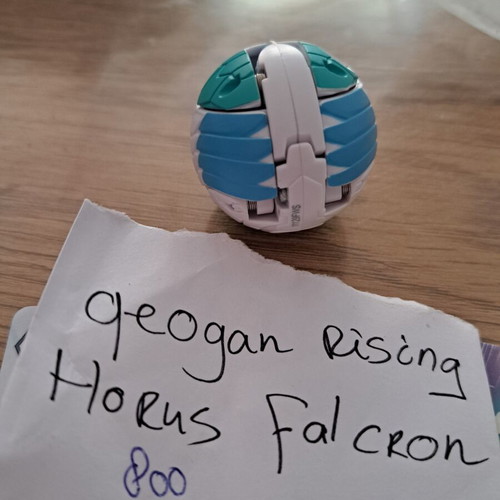 Bakugan Geogan Rising Harpus Falcron figure
