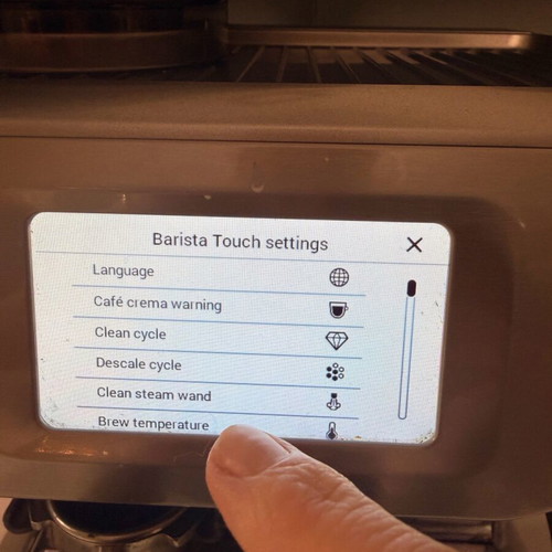 Sage Barista Touch automatic espresso machine like new