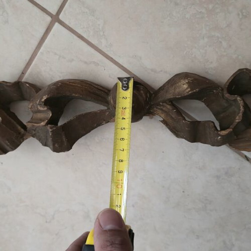 Wooden decorative carving used