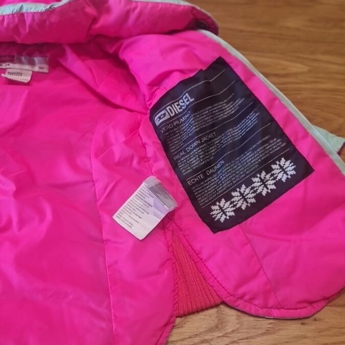 Diesel baby jacket like new with detachable hood