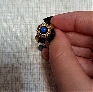 Ατσάλινο δαχτυλίδι σε χρυσό χρώμα