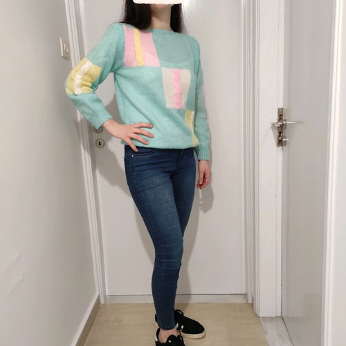 Handmade wool sweater used