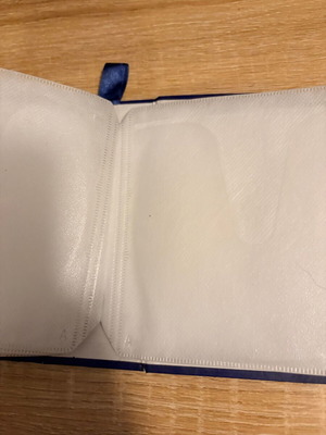 Blue CD & DVD Storage Binder