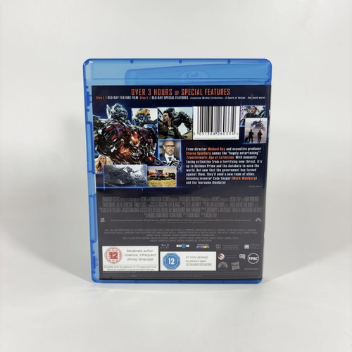 Transformers Age of Extinction Blu-ray used with English subtitles