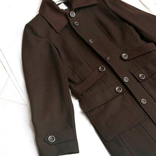 Coat L brown like new