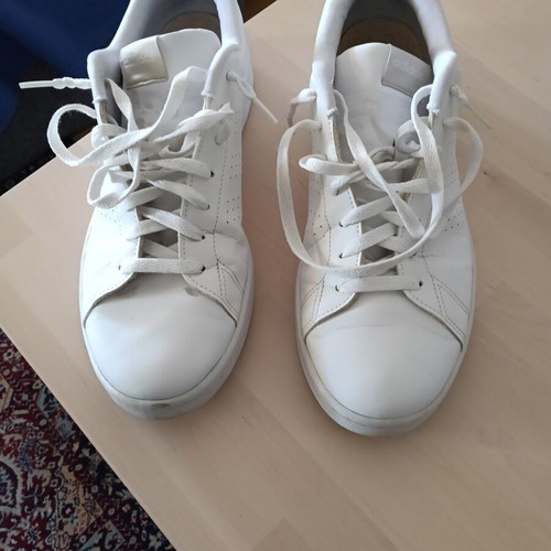 Adidas Advantage sneakers used, size 46 2/3, white