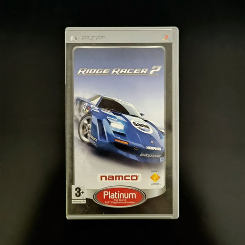 Ridge Racer 2 PSP game used, Platinum edition