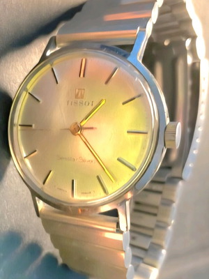 Ρολόι Tissot Seastar 1960 ανδρικό μεταχειρισμένο, επιχρυσωμένο