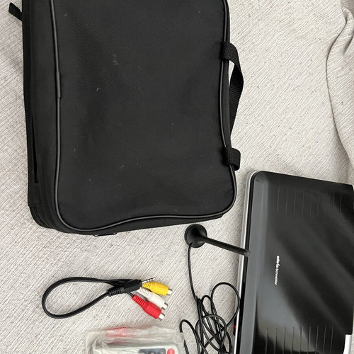 Portable DVD player like new with accessories