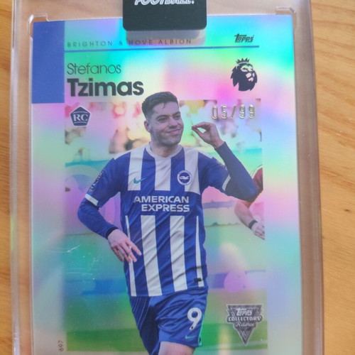 Topps Total Football Stefanos Tzimas Rookie collector's reserve /99 card