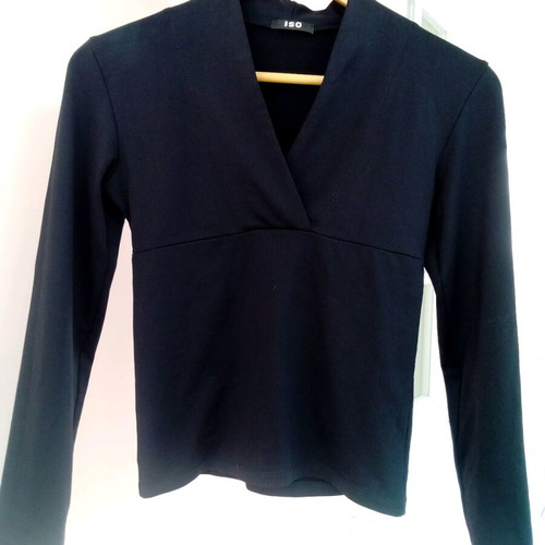 Women's black blouse size small, like new