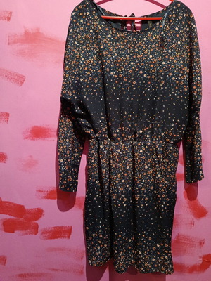 Pepe Jeans dress size XL lined with elastic waist and back cut
