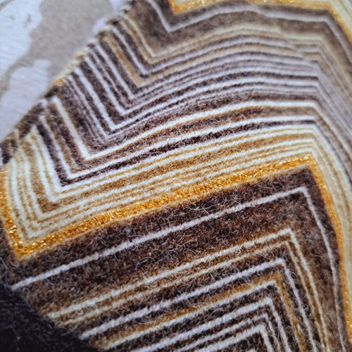 Women's brown vest like new, size S