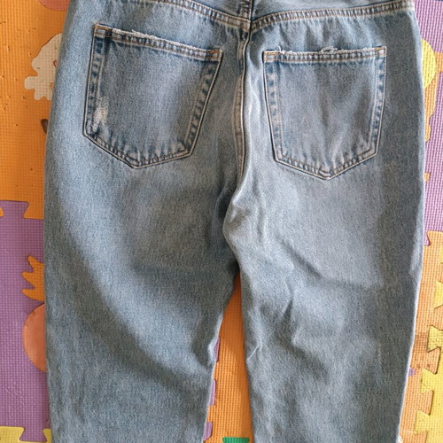 Pull and Bear medium no 38 pants like new, blue
