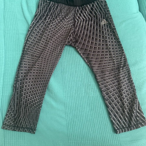 Adidas leggings like new, black and grey, size S