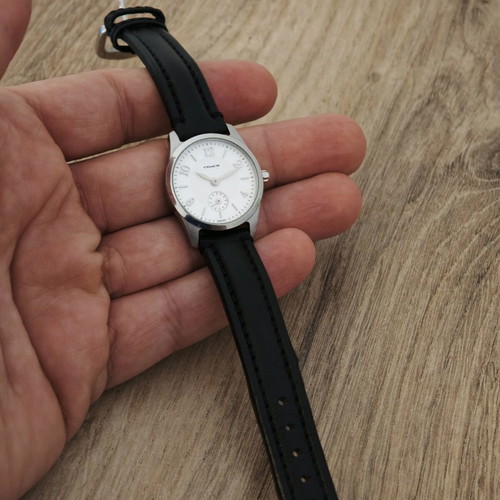 Coach women's watch used, stainless steel 25 mm Swiss Made