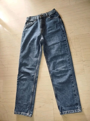 Pull&Bear Momfit blue jeans refurbished, used