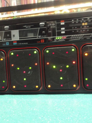 Радиокасетофон International Discolite Boombox употребяван, 1980-те