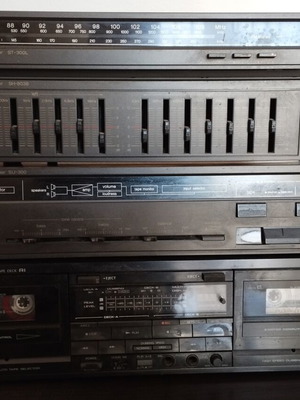 Technics και Onkyo Hi-Fi σύστημα μεταχειρισμένο, δεκαετίας 80