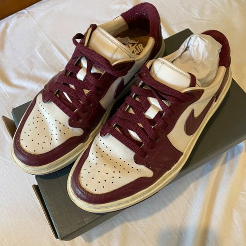 Nike Jordan sneakers used, size 39, white and red