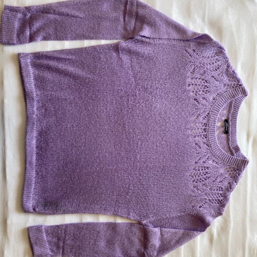 Axel knitted sweater lilac size 44 like new