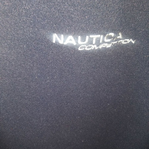 Nautica sweatshirt jacket like new, blue, size XL
