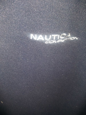 Nautica sweatshirt jacket like new, blue, size XL