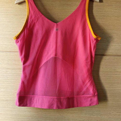 Nike Dri-FIT Studio72 sports top like new, size L, fuchsia and orange