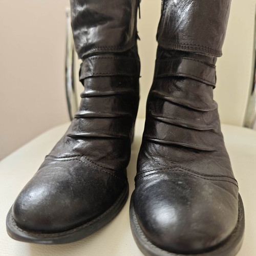 Pesaro Italian leather boots, insole 25cm, size 39.5