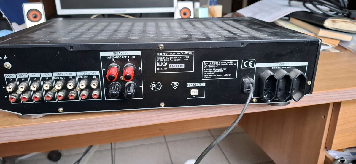 Sony TA-FE510R amplifier used, stereo… - € 90,00 - Vendora.cy