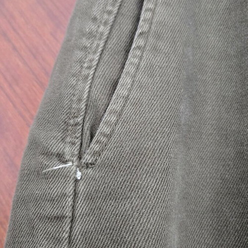 Zara jeans size 36 used, green, very good condition