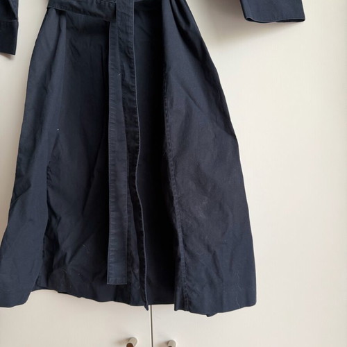 Tahari Shirt Dress Size M Black, Like New, Button Down with Belt