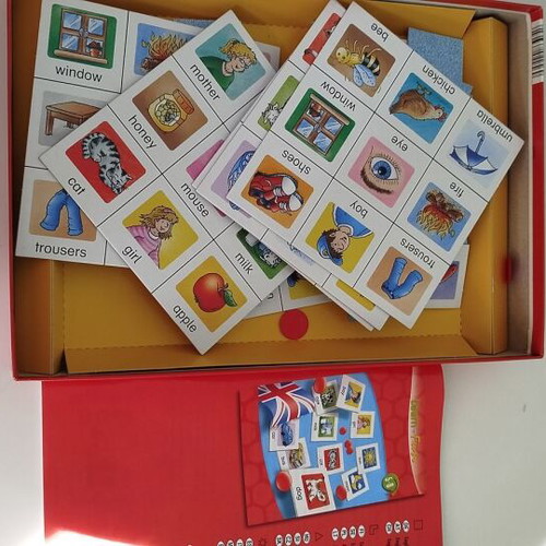 English educational game used for learning